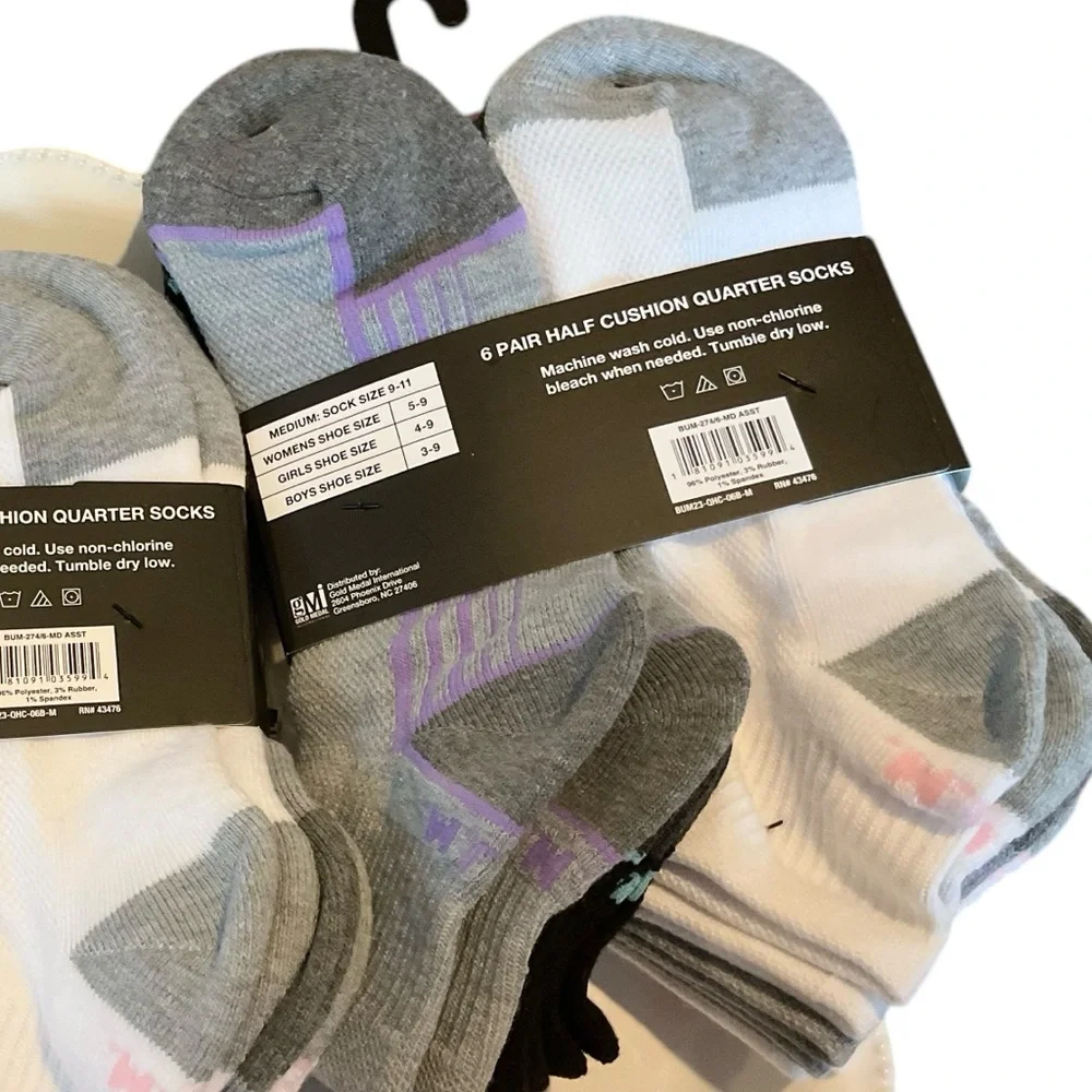 🌸Ladies 12 Pair Quarter Socks